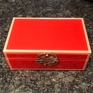 Red Jewelry/Vanity Box